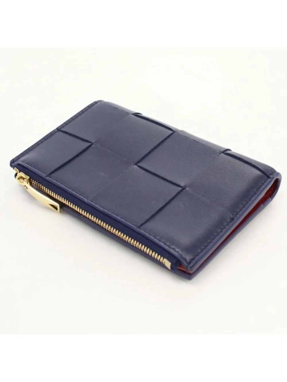 Bottega Veneta Bifold Wallet Cassette Lambskin
